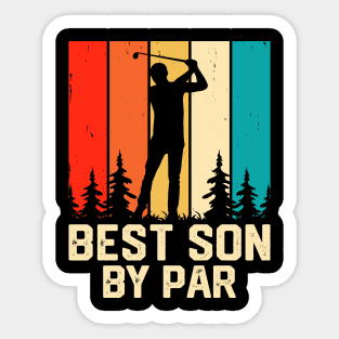 Best Son By Par T Shirt For Men Sticker